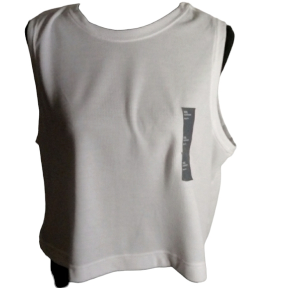 all in motion Tops - All In‎ Motion Supima Cotton Boxy Fit sleeveless Top XXL
